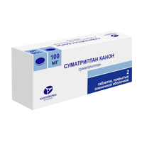 СУМАТРИПТАН таб п/об 100мг n10