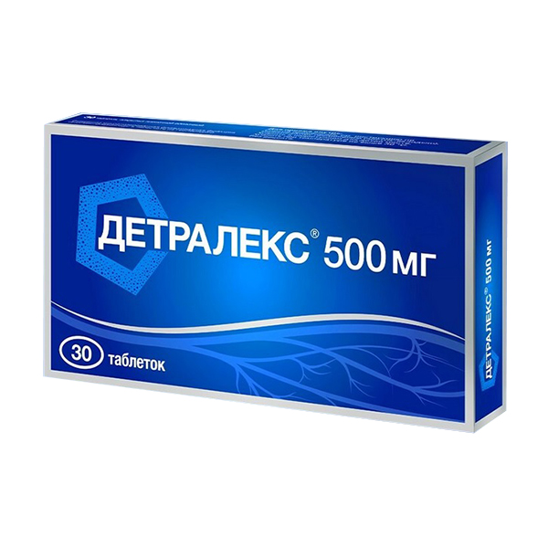 ДЕТРАЛЕКС таб п/об 500мг n30