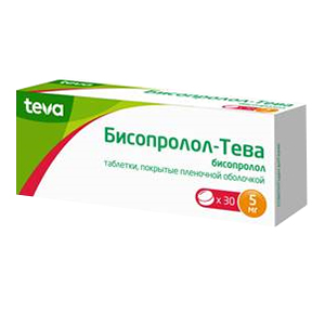 БИСОПРОЛОЛ таб п/об 5мг n30