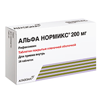 АЛЬФА НОРМИКС таб п/об 200мг 28 шт.