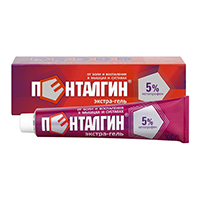 ПЕНТАЛГИН ЭКСТРА-ГЕЛЬ гель (туба) 5% - 100г 1 шт.