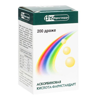 АСКОРБИНОВАЯ КИСЛОТА-ФАРМСТАНДАРТ(БАД)