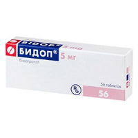 БИДОП таб п/об 5мг n28