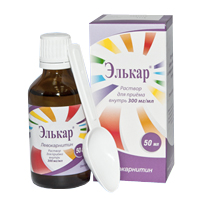 ЭЛЬКАР р-р (фл.) 30% - 50мл n1 ЭЛЬКАР р-р (фл.) 30% - 50мл n1