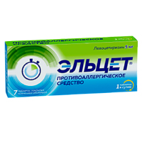 ЭЛЬЦЕТ таб п/об 5мг n7