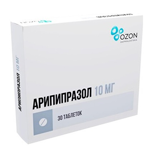 АРИПИПРАЗОЛ таб 10мг 30 шт.