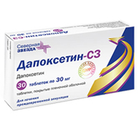 ДАПОКСЕТИН таб п/об 30мг n30