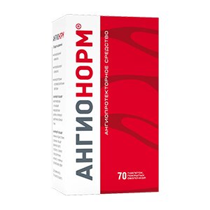 АНГИОНОРМ таб п/об 100мг n70