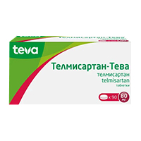 ТЕЛМИСАРТАН таб 80мг 90 шт.