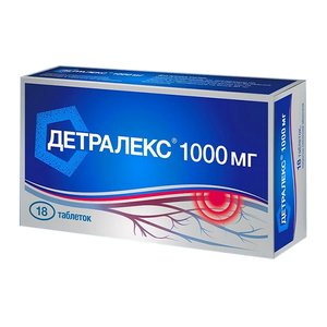 ДЕТРАЛЕКС таб п/об 1000мг n18