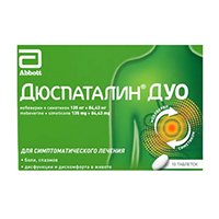 ДЮСПАТАЛИН ДУО таб п/об 135мг+84.43мг n10