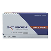 ЭКСФОРЖ таб п/об 10мг+160мг n28