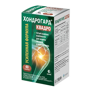 ХОНДРОГАРД КВАДРО таб п/об 1030мг 40 шт.