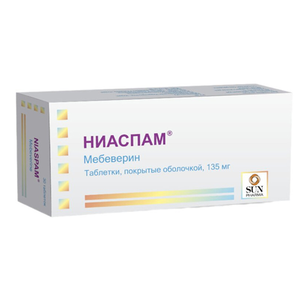 НИАСПАМ  таб п/об 135мг n30
