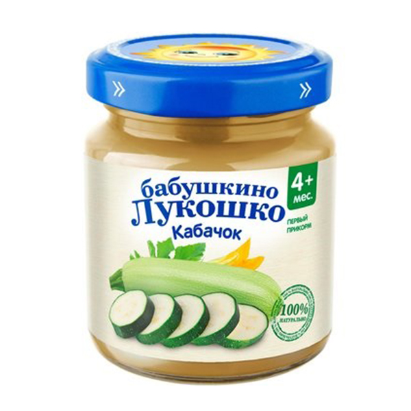 БАБУШКИНО ЛУКОШКО пюре абрикос 100г