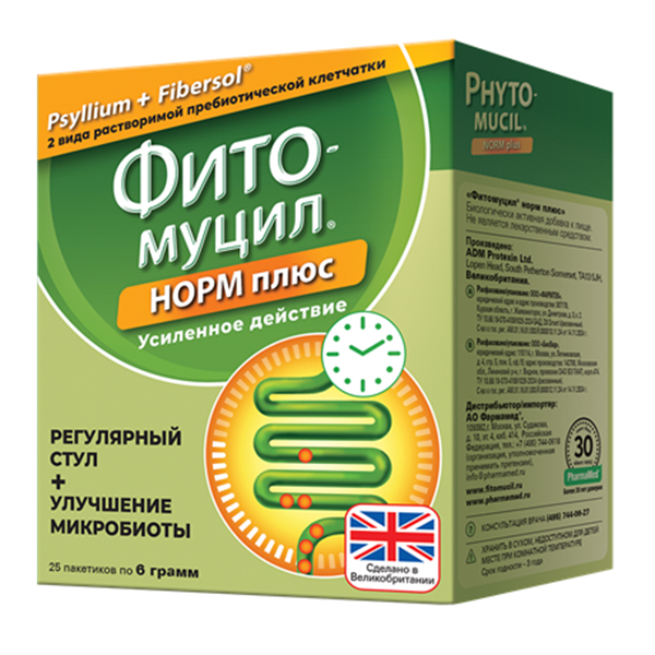 ФИТОМУЦИЛ НОРМ ПЛЮС