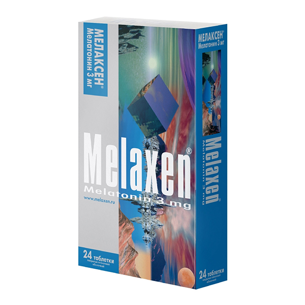 МЕЛАКСЕН таб п/об 3мг n24