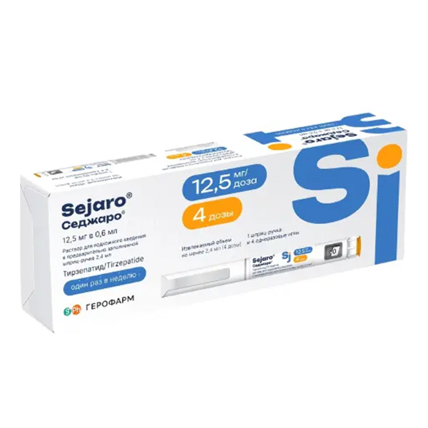 СЕДЖАРО р-р д/ин. (шприц-ручка) 12.5мг - 2.4мл 1 шт.