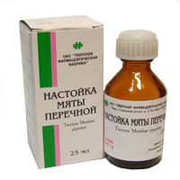 Мяты перечной настойка