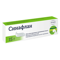 СИНАФЛАН мазь (туба) 0.025% 15г