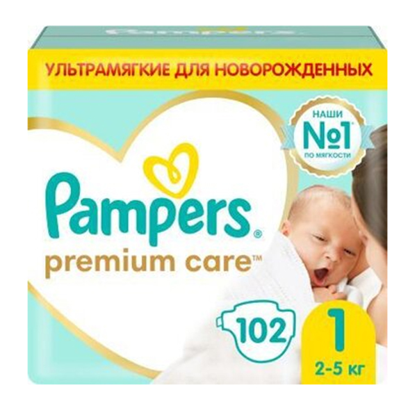 ПАМПЕРС (PAMPERS) Premium Care ньюборн 2-5кг n20