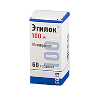 ЭГИЛОК таб 100мг n60