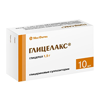 ГЛИЦЕЛАКС супп. взр. 1.5г n10 ГЛИЦЕЛАКС супп. взр. 1.5г n10