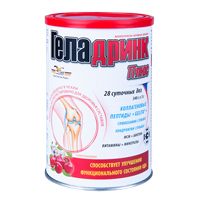 ГЕЛАДРИНК форте пор. 420г Клубничный