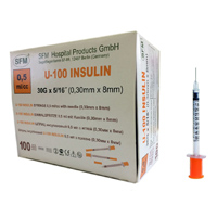 ШПРИЦ Emerald 22G 0.7х30 5мл 100 шт.