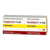 СЕРДОЛЕКТ таб п/об 4мг 30 шт.
