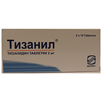 ТИЗАНИЛ таб 2мг n30