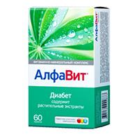 АЛФАВИТ Диабет таб 60 шт.