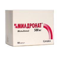 МИЛДРОНАТ капс. 500мг 60 шт.