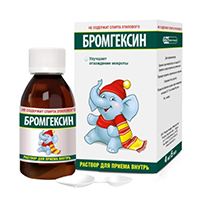 БРОМГЕКСИН р-р (фл.) 4мг/5мл - 100мл 1 шт. БРОМГЕКСИН р-р (фл.) 4мг/5мл - 100мл 1 шт.