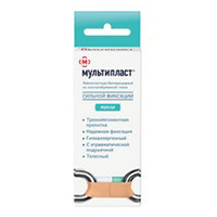 ПЛАСТЫРЬ Мультипласт 3.8х3.8см n1 ПЛАСТЫРЬ Мультипласт 3.8х3.8см n1