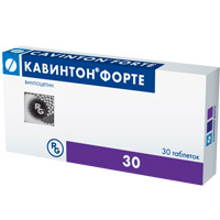 КАВИНТОН форте таб 10мг 30 шт.