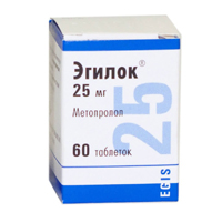 ЭГИЛОК таб 25мг n60