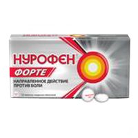НУРОФЕН ФОРТЕ таб п/об 400мг n12
