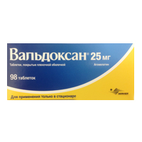 ВАЛЬДОКСАН таб п/об 25мг 28 шт.