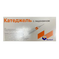 КАТЕДЖЕЛЬ С ЛИДОКАИНОМ гель (шприц) 12.5г n1 КАТЕДЖЕЛЬ С ЛИДОКАИНОМ гель (шприц) 12.5г n1