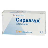 СИРДАЛУД таб 2мг n30 СИРДАЛУД таб 2мг n30