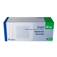 АТОРИС таб п/об 40мг n30