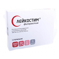 ЛЕЙКОСТИМ р-р д/ин. (шприц) 30млн.МЕ - 1мл n5