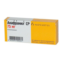 АНАФРАНИЛ СР таб п/об пролонг. 75мг n10