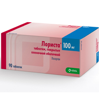 ЛОРИСТА таб п/об 100мг n90