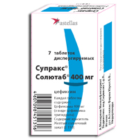 СУПРАКС СОЛЮТАБ таб 400мг n7