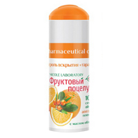 ФРУКТОВЫЙ ПОЦЕЛУЙ помада гигиеническая 3.5г Вишневый