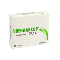 ВЕНЛАКСОР таб 37.5мг 30 шт.