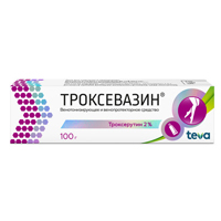 Троксевазин туба(гель д/наружн. прим.) 2% 100г №1