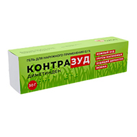 КОНТРАЗУД гель (туба) 0.1% 30г